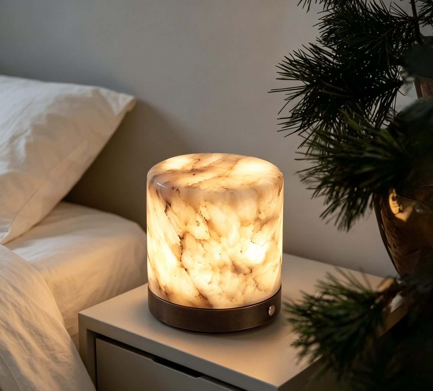 The Natural Marble Table Lamp